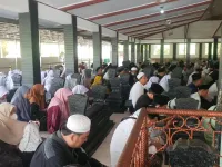 Lepas Ketegangan Usai Ujian, Santri Ponpes Huffadh Tasywiqu Al Quran Bertolak ke Jakarta via Jalur Religi